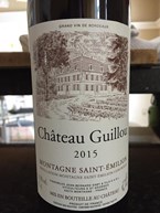 Bordeaux Château Guillou Montagne Saint Émilien 2015